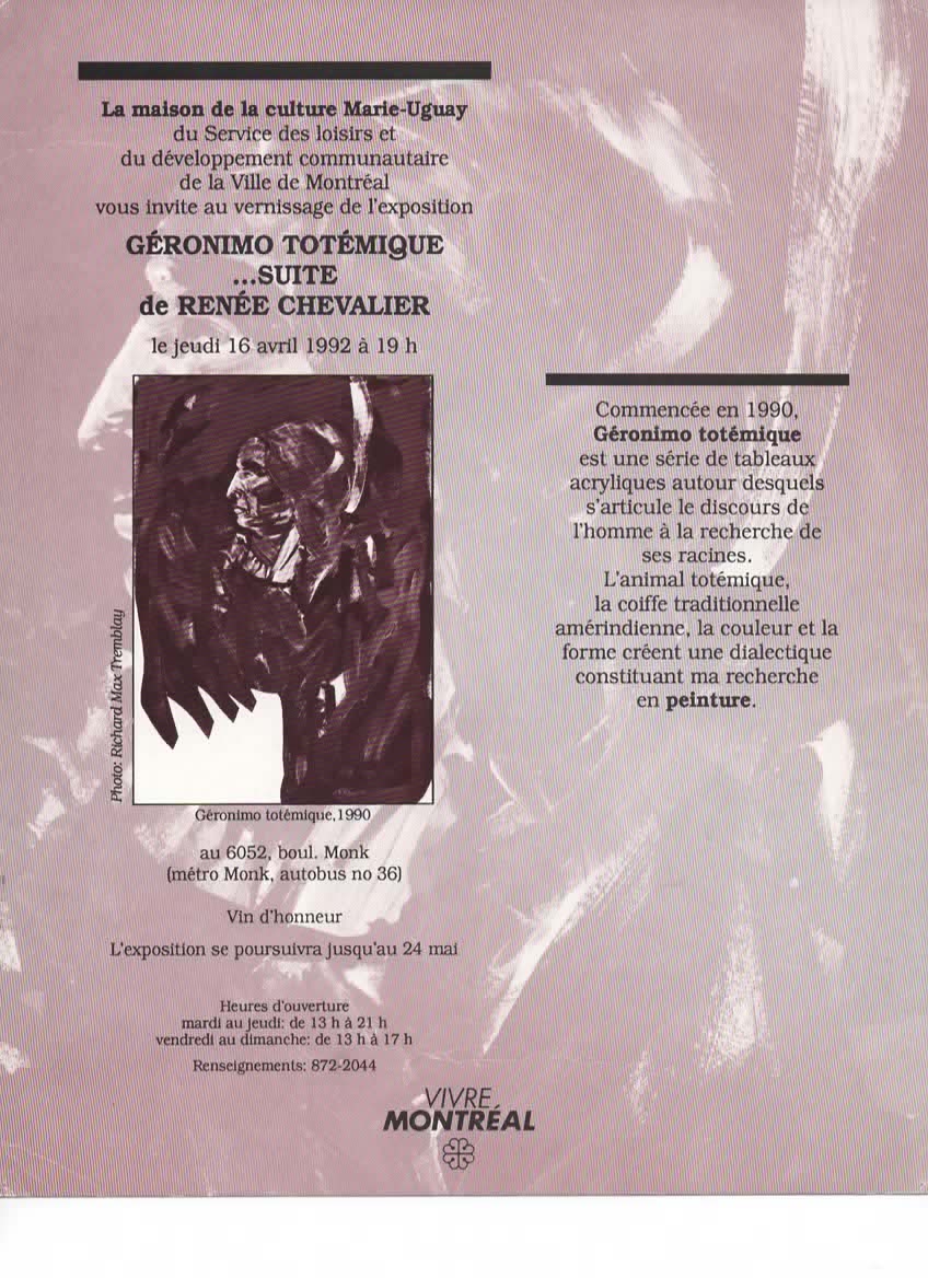 Geronimo totemique  suite 