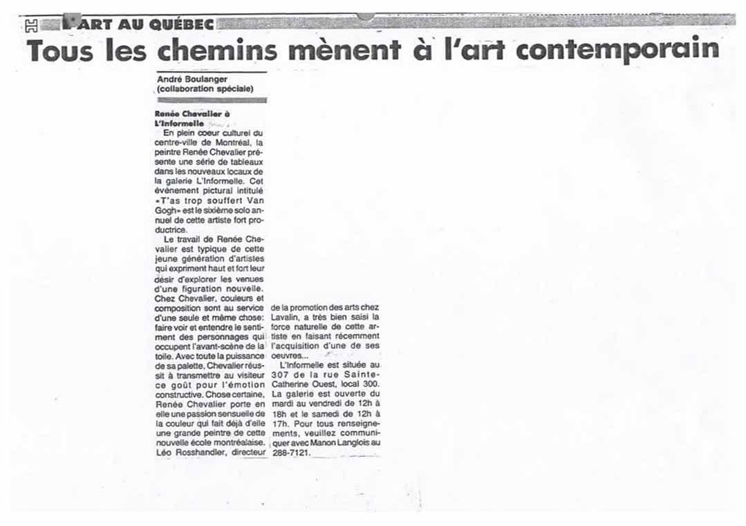 Habitabec 1990 Informelle expo