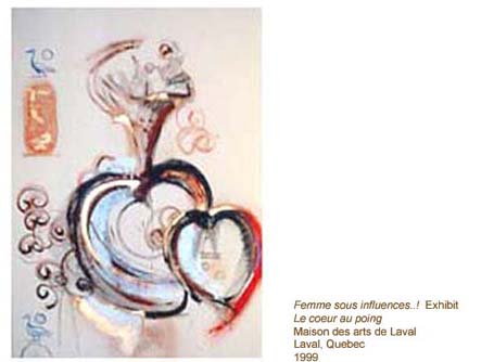 Le coeur au poing-Femme sous influences...!