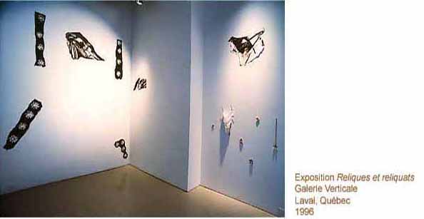 Installation- Reliques et reliquats