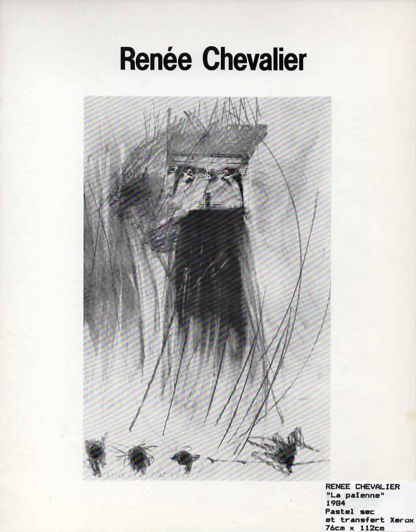 Journal de la rose -Pastel sec La paienne 1984