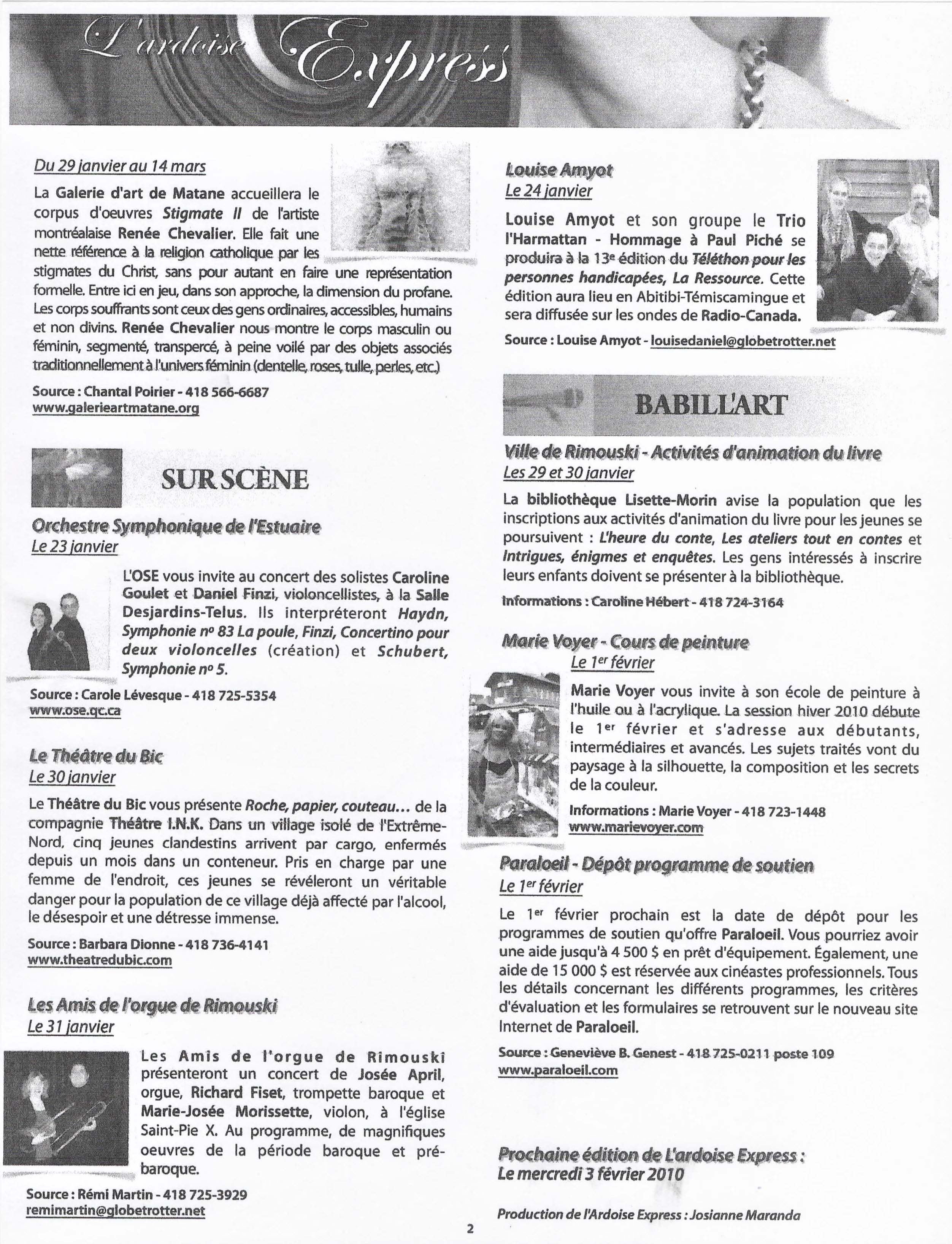 L'ardoise express